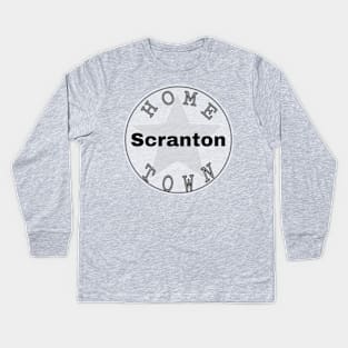 Hometown Scranton Kids Long Sleeve T-Shirt